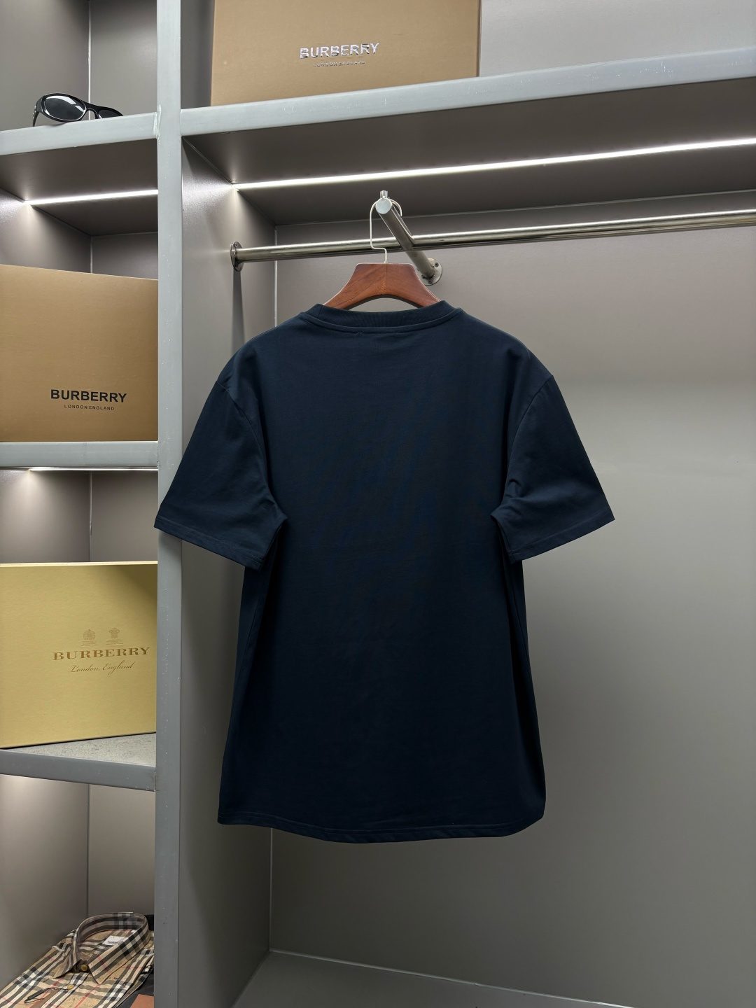 Burberry Logo Print Crewneck T-Shirt