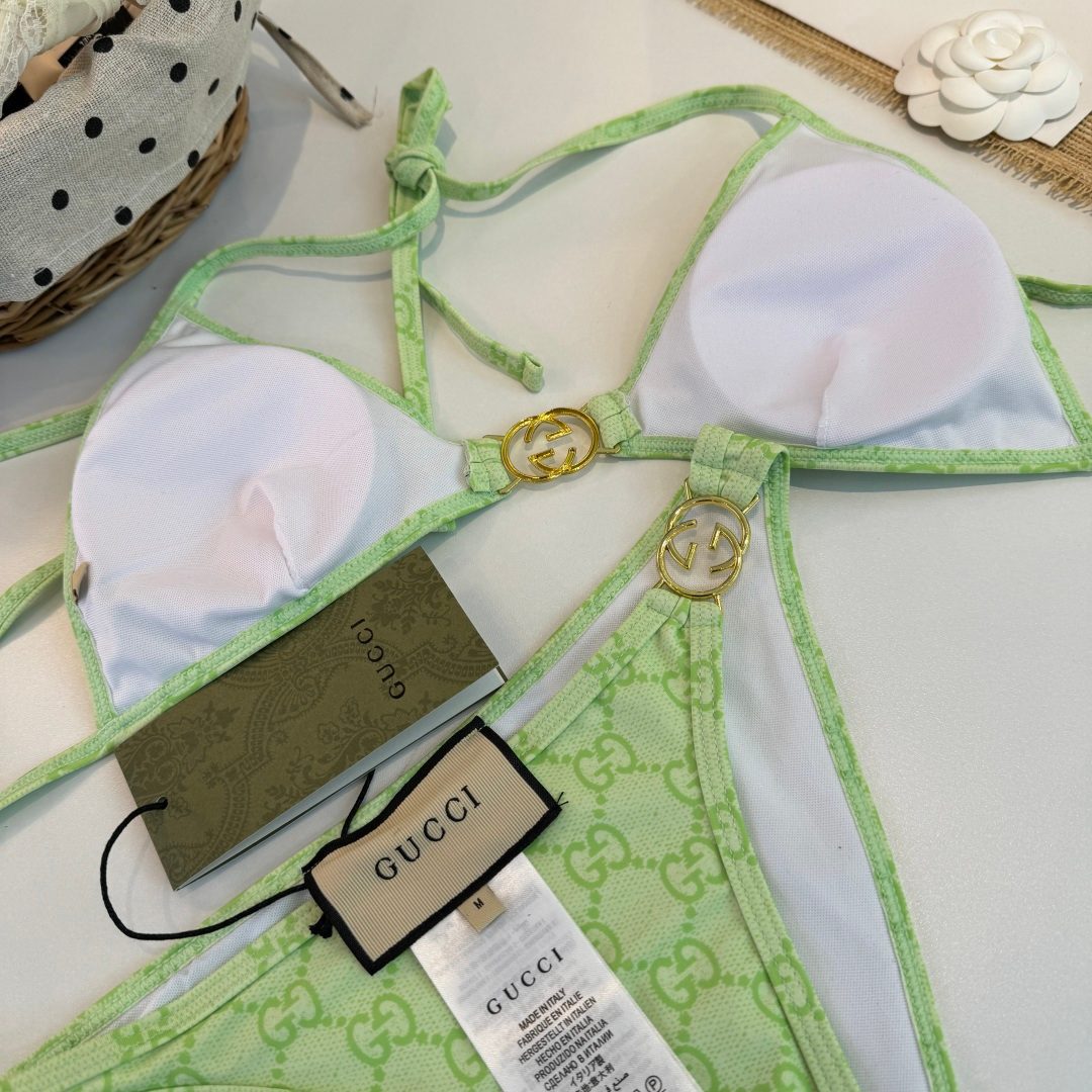 Gucci GG Monogram Bikini Swim Set