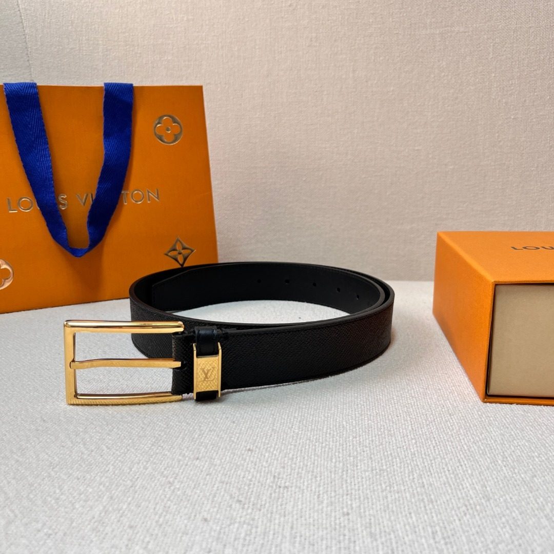 Louis Vuitton Monogram Leather Belt