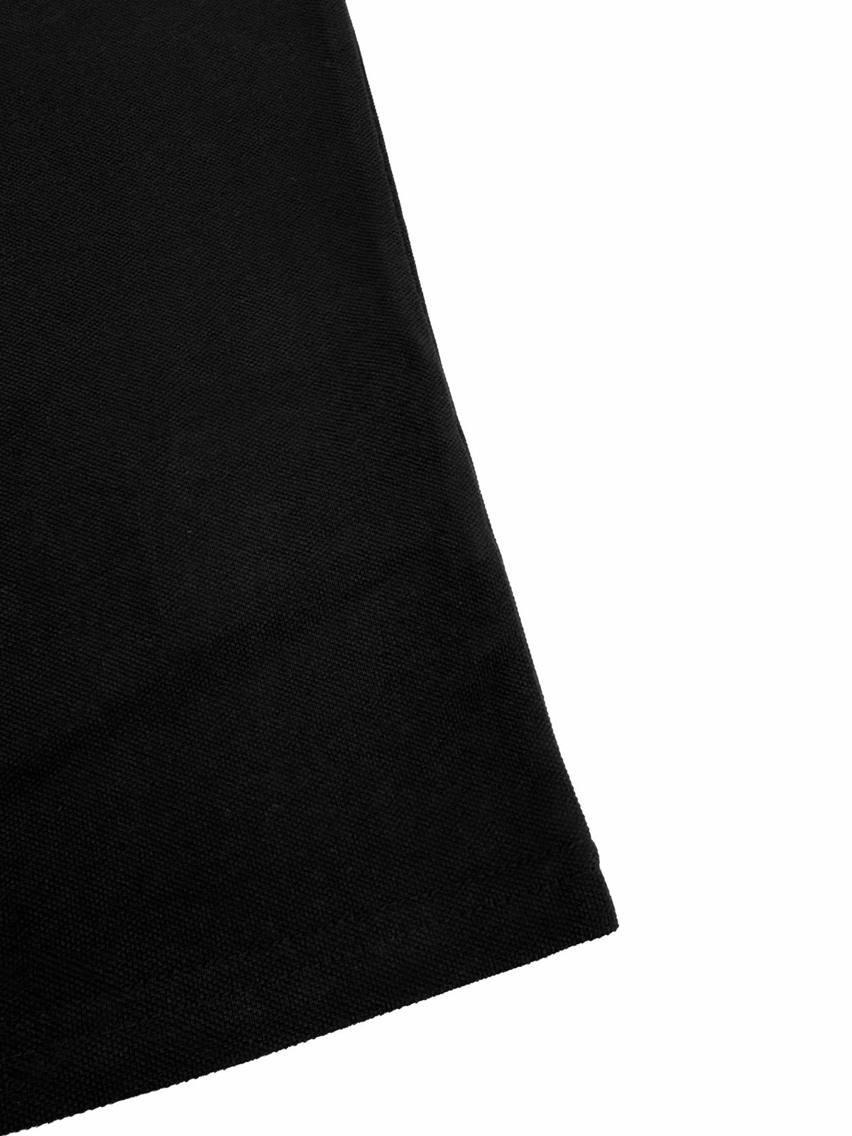 Moncler Embroidered Polo Shirt Black