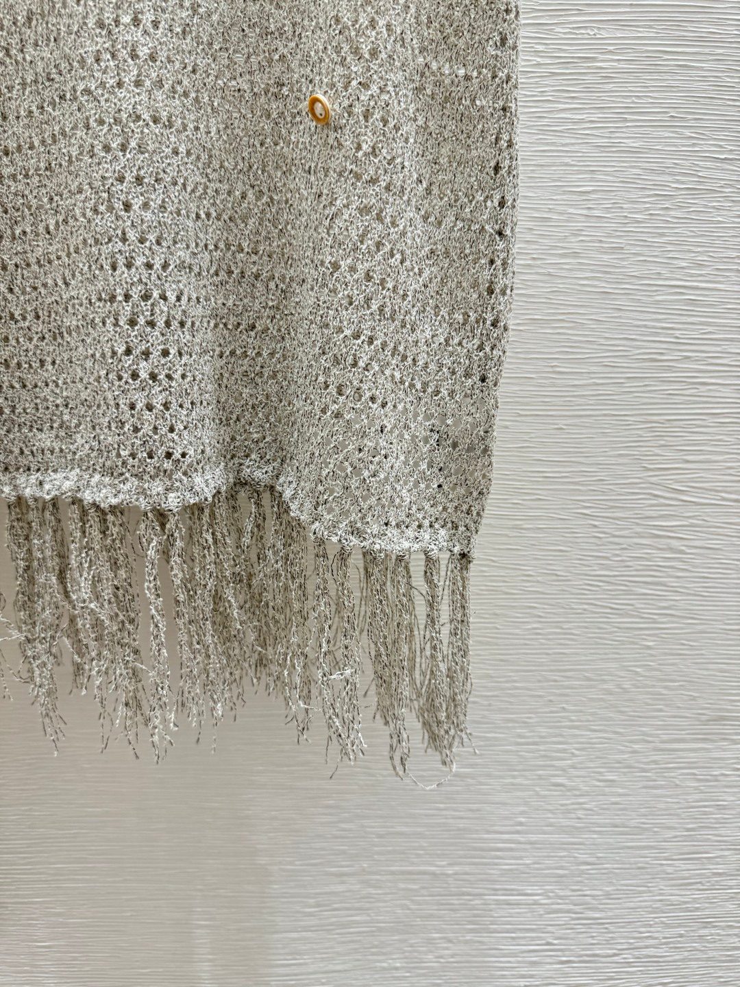 Miu Miu Fringed Knit Sleeveless Sweater