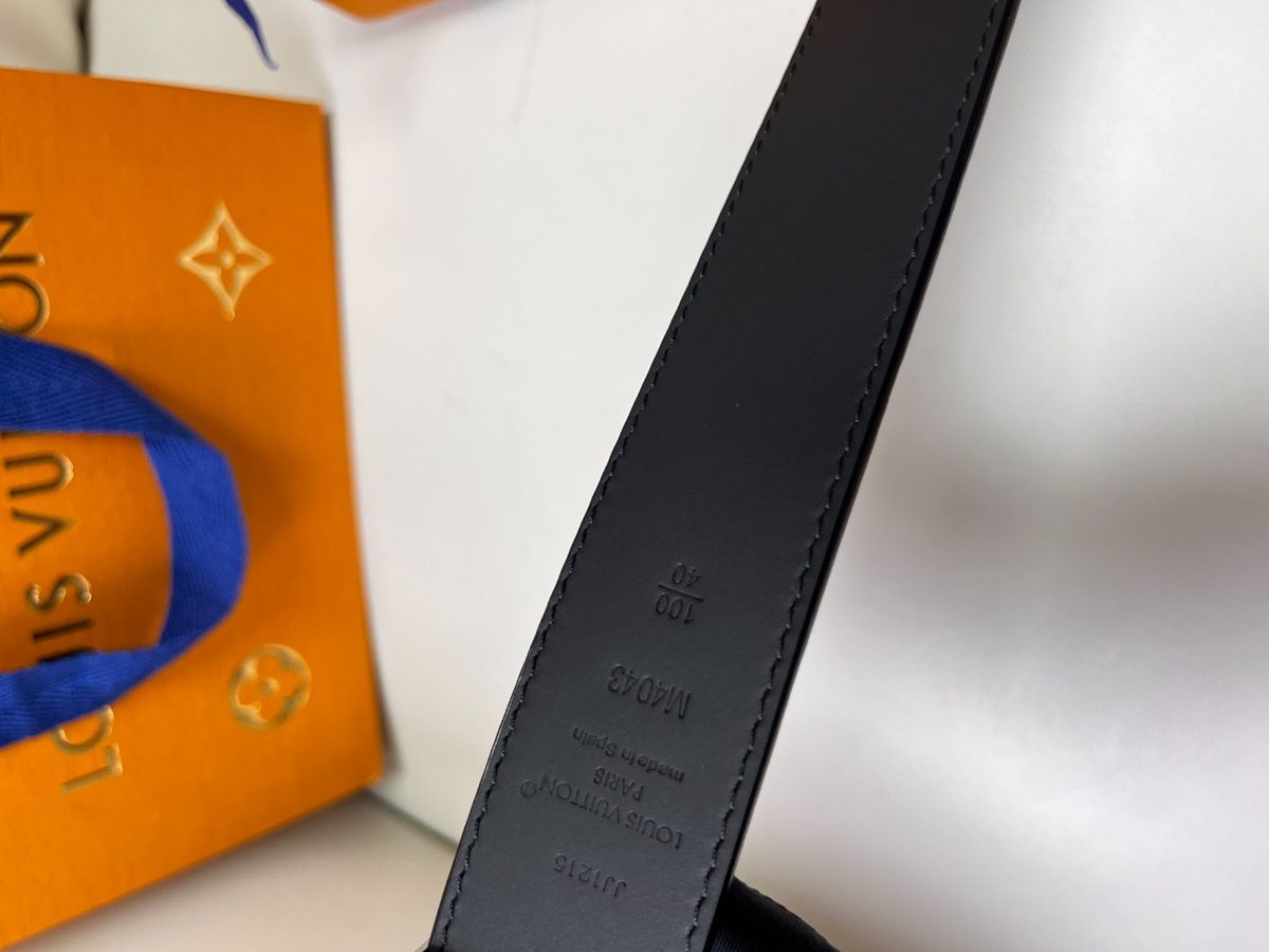 Louis Vuitton Monogram Leather Belt