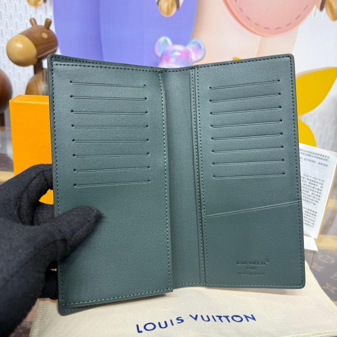 Louis Vuitton Leather Bifold Wallet