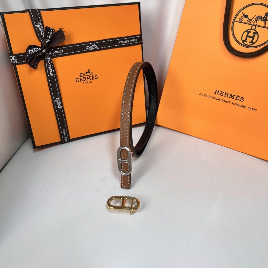 Hermès Reversible Leather Belt
