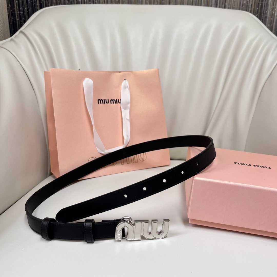 Miu Miu Leather Belt