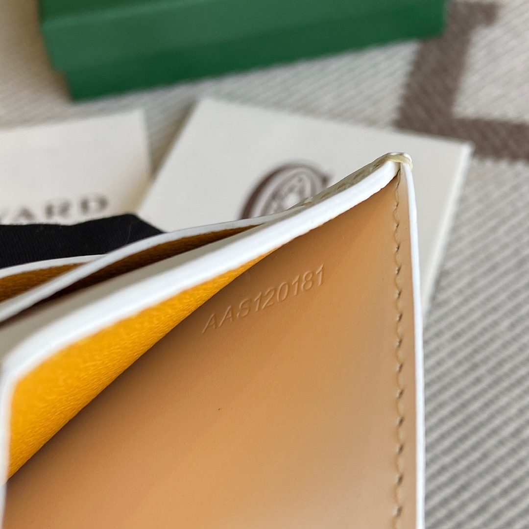 Goyard Paris Leather Cardholder Wallet
