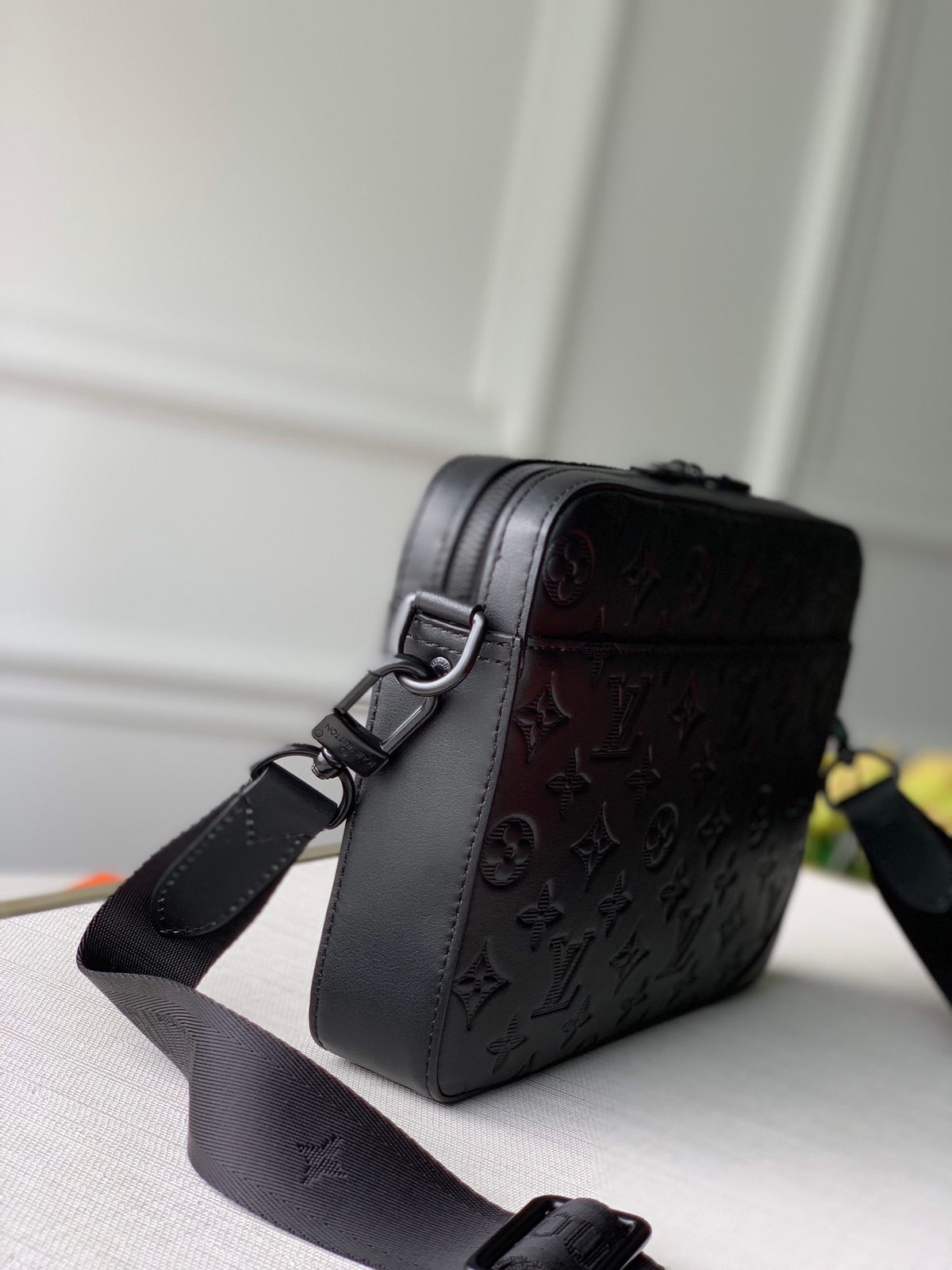 Louis Vuitton Monogram Embossed Crossbody Bag