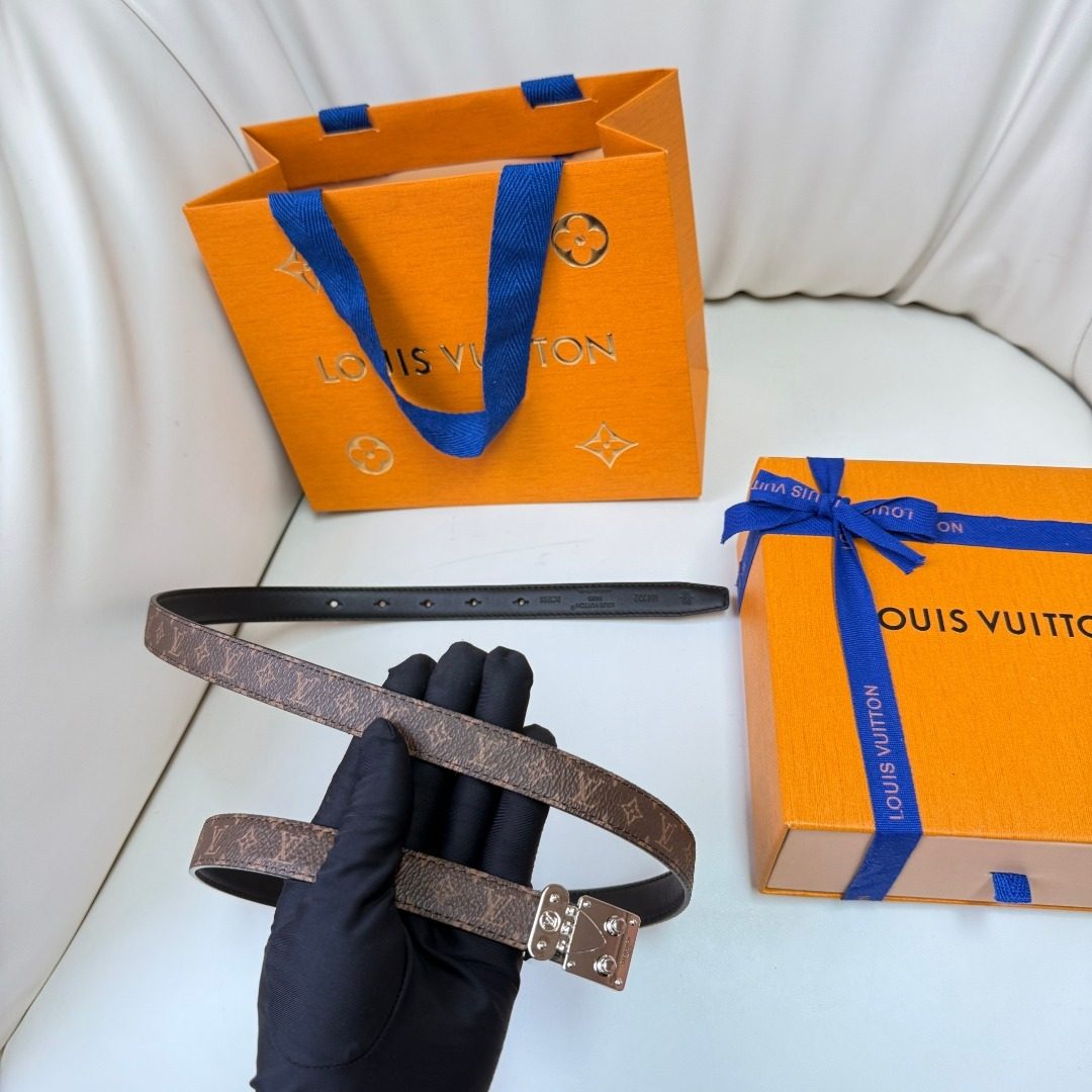 Louis Vuitton Monogram Canvas Belt