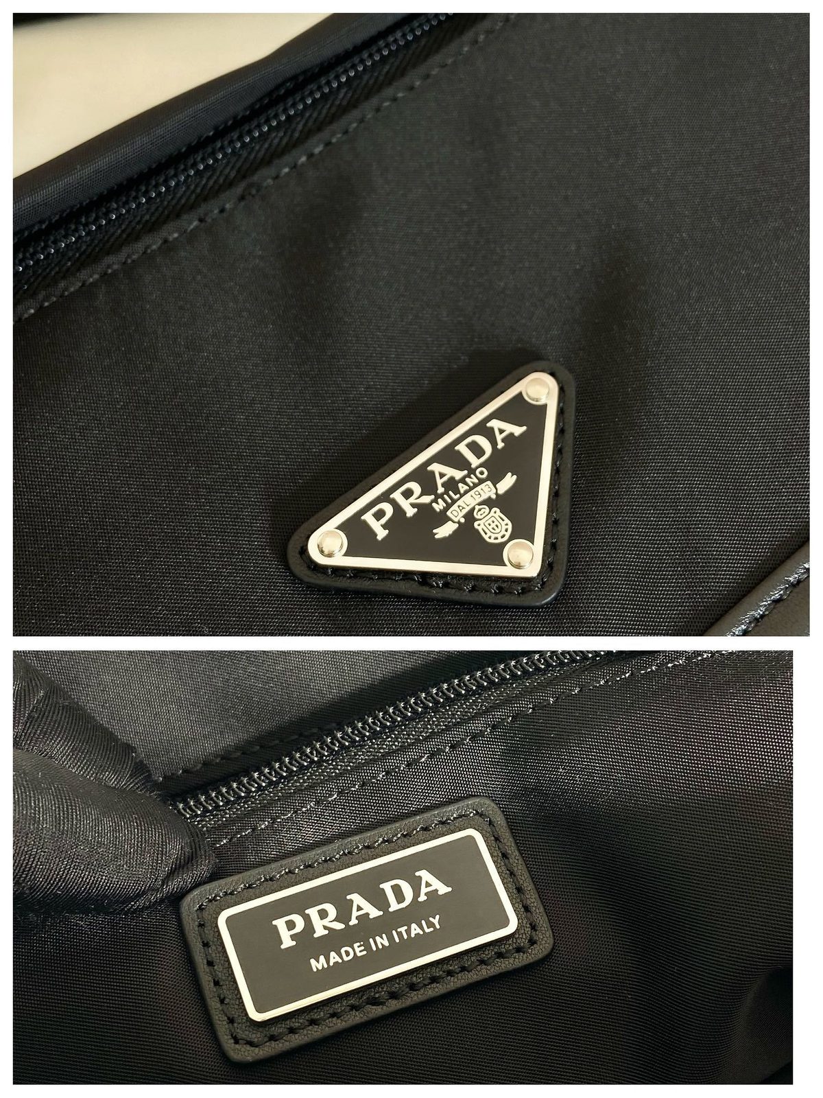 Prada Milano Nylon Shoulder Bag