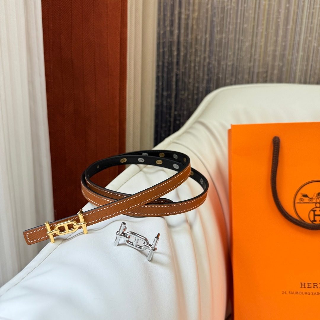 Hermès Reversible Leather Belt