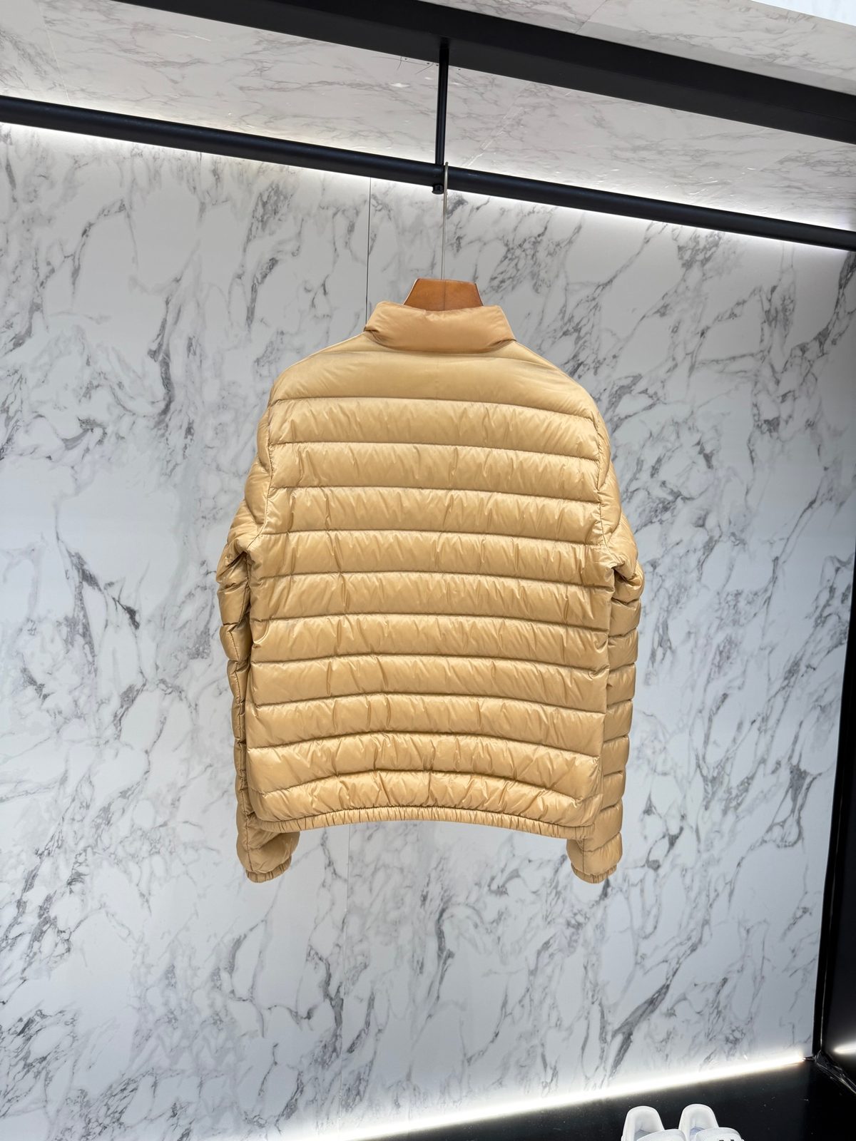 Moncler Gold Puffer Jacket