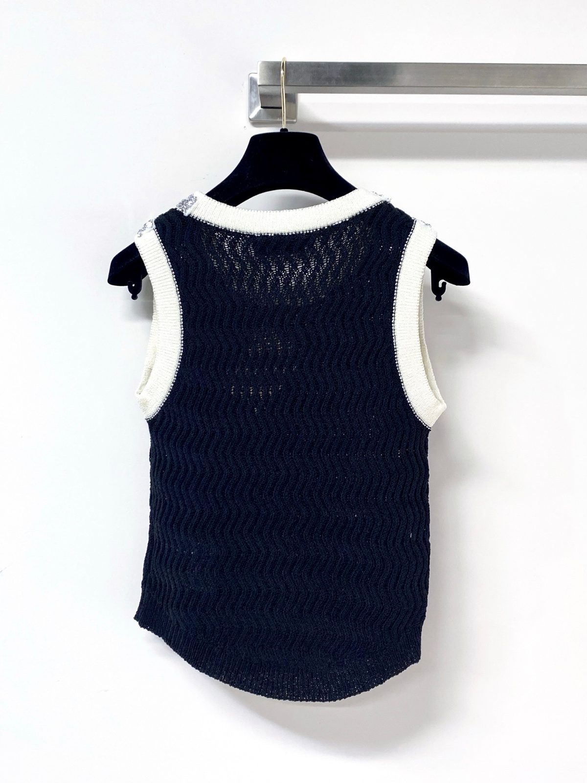 Miu Miu Wool Blend Knit Tank Top