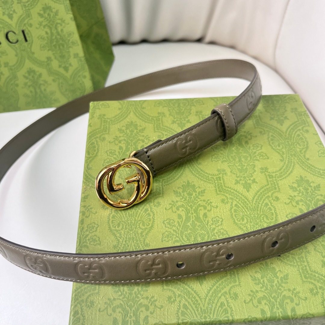 Gucci GG Marmont Leather Belt
