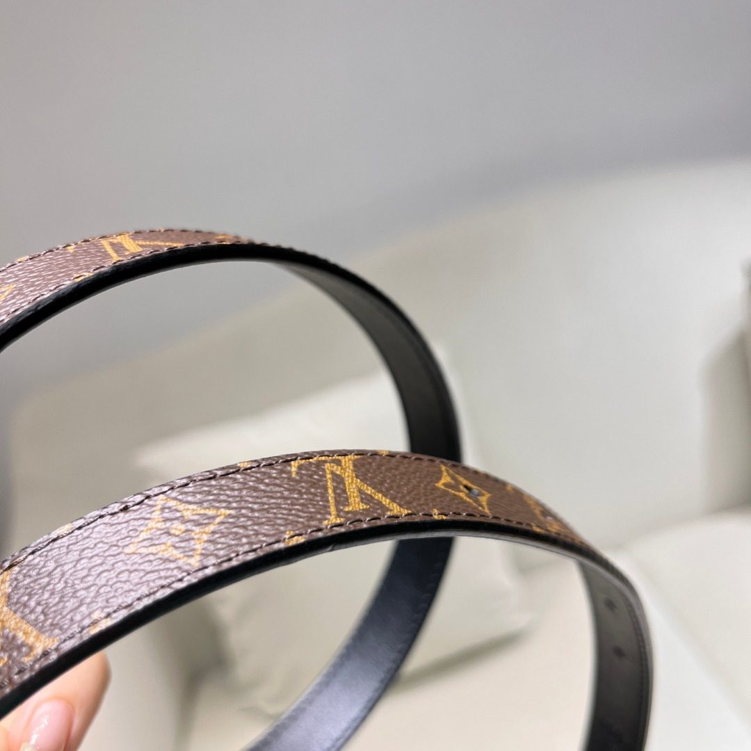 Louis Vuitton Monogram Canvas Belt