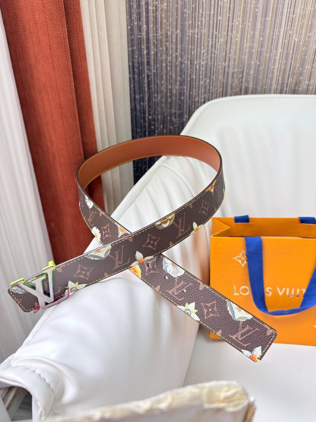 Louis Vuitton Monogram Multicolor Canvas Belt