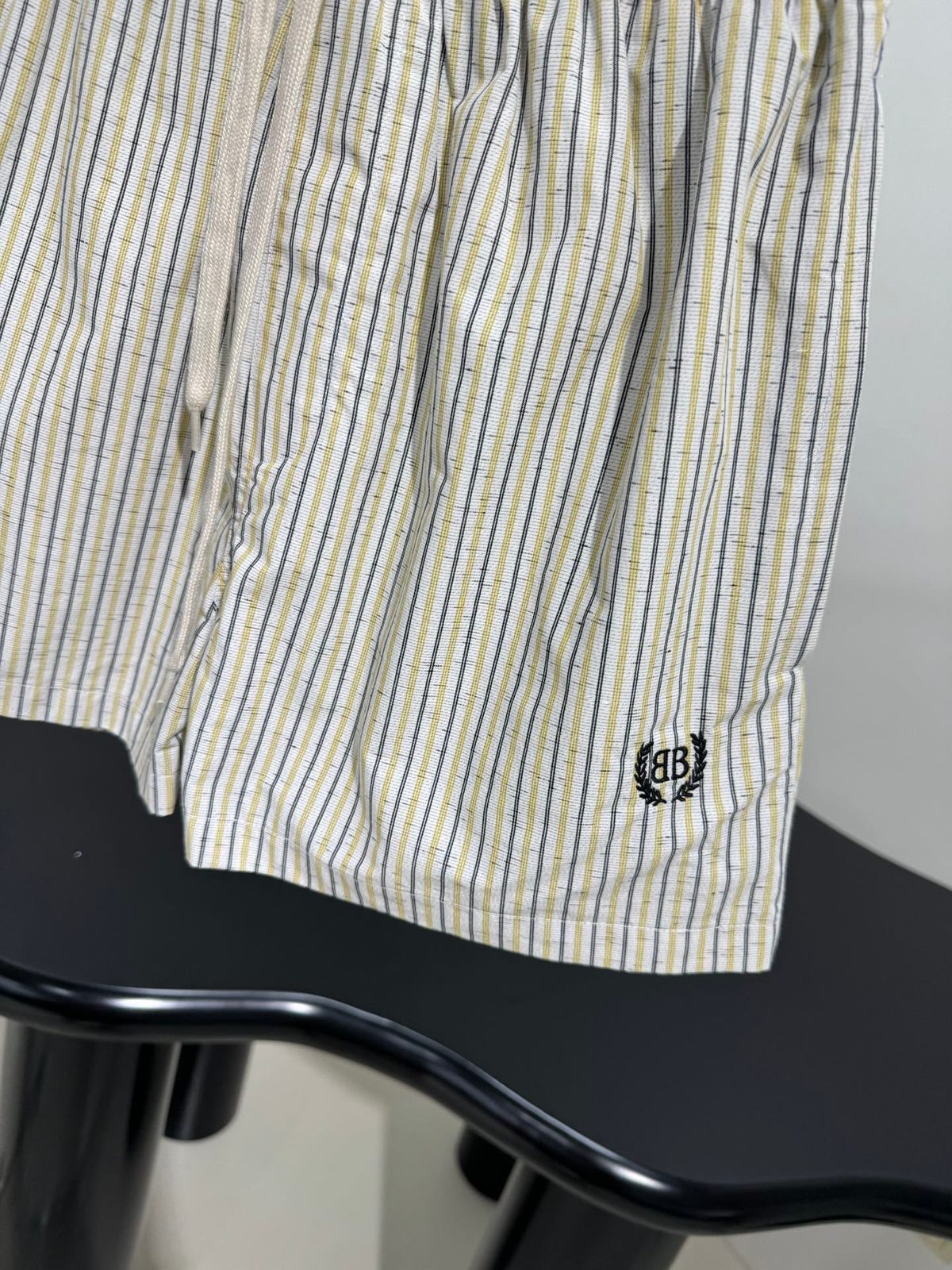 BBR Striped Linen Shorts