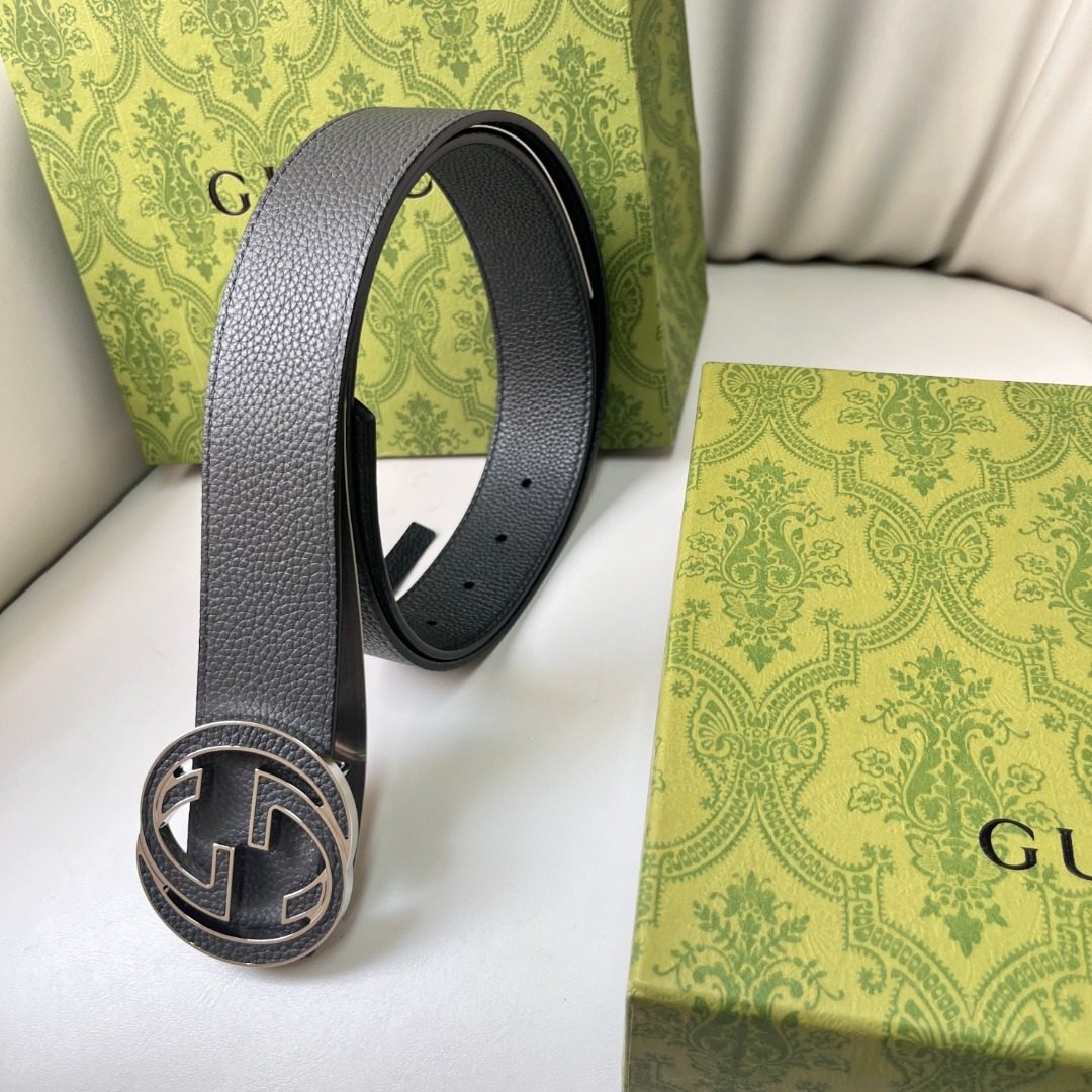 Gucci GG Marmont Leather Belt