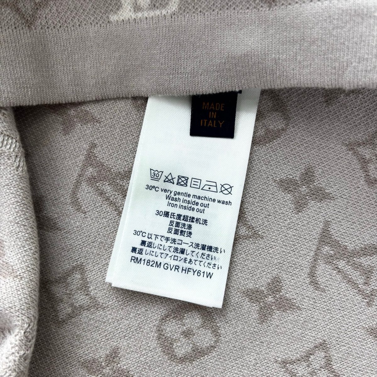 Louis Vuitton Monogram Jacquard Knit T-Shirt
