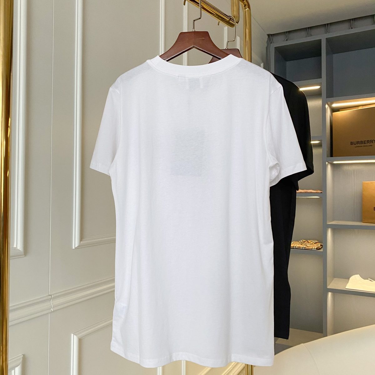 Burberry TB Monogram Cotton T-Shirt