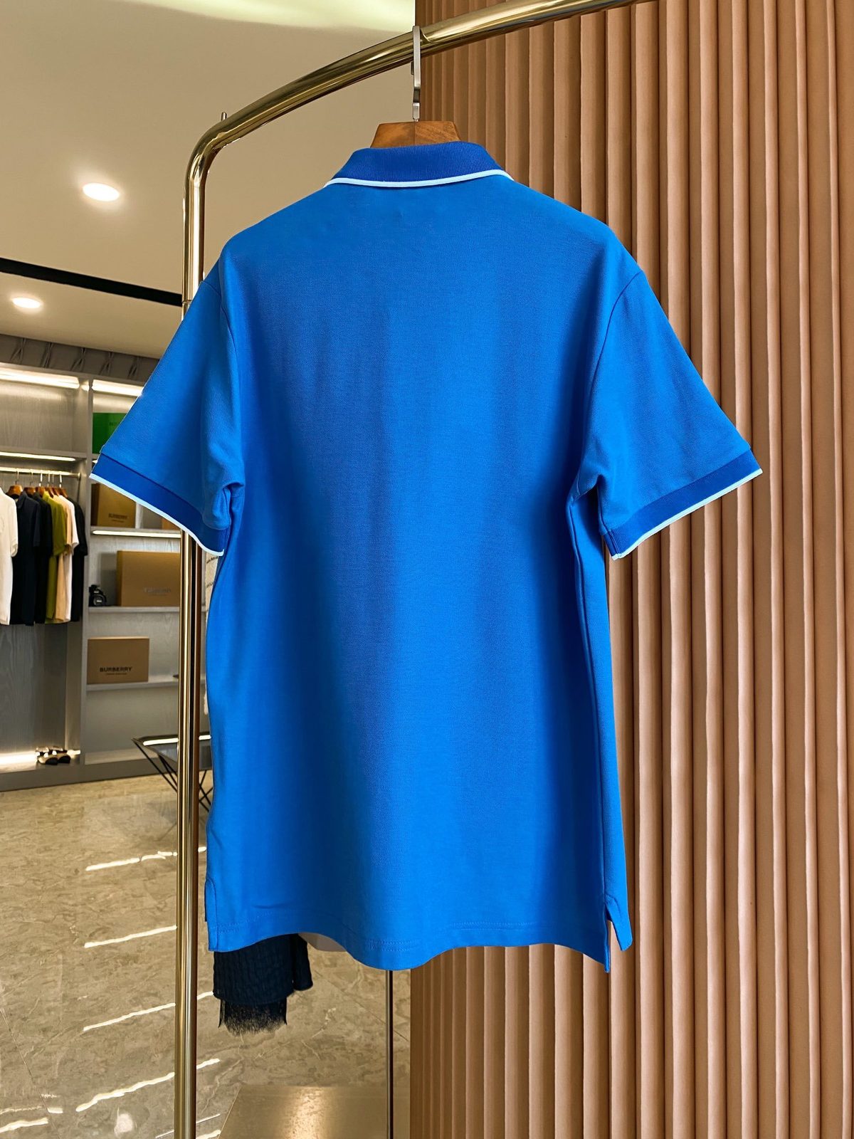 Burberry England Circular Logo Polo Shirt