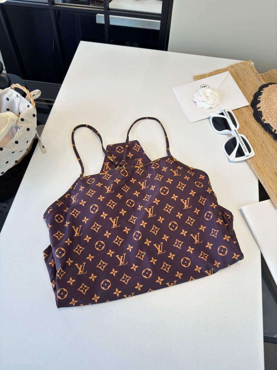 Louis Vuitton Monogram One-Piece Swimsuit