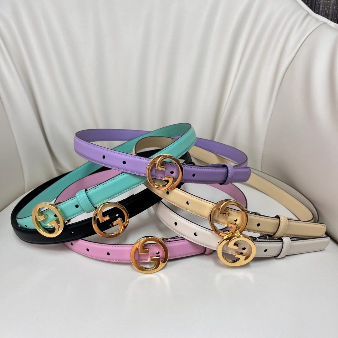 Gucci GG Marmont Leather Belt