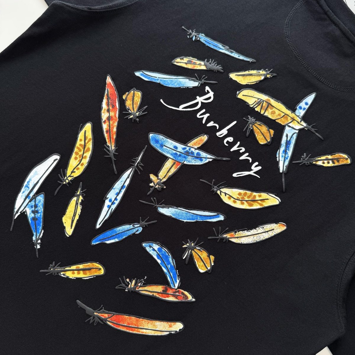Burberry Insect Print Crewneck Sweatshirt