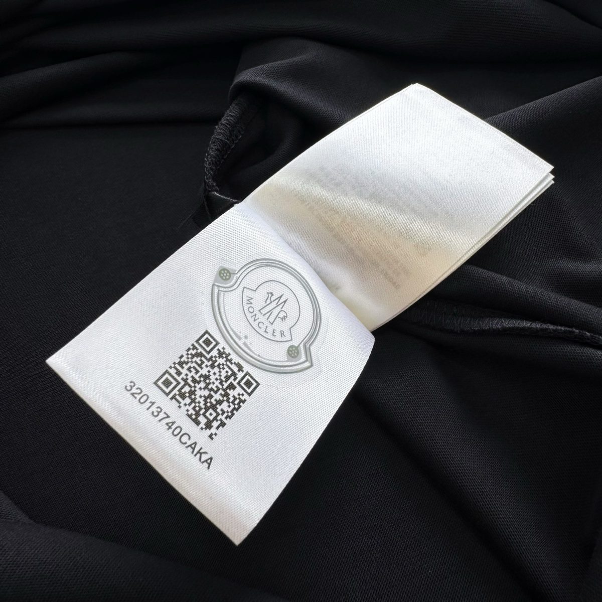 Moncler Black Short Sleeve T-Shirt
