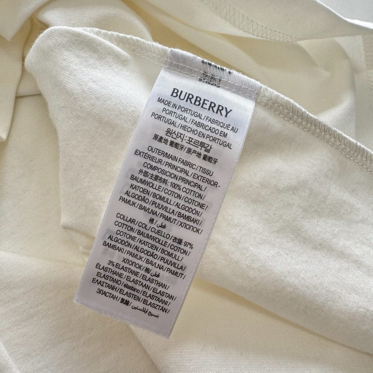Burberry Equestrian Knight Print T-Shirt