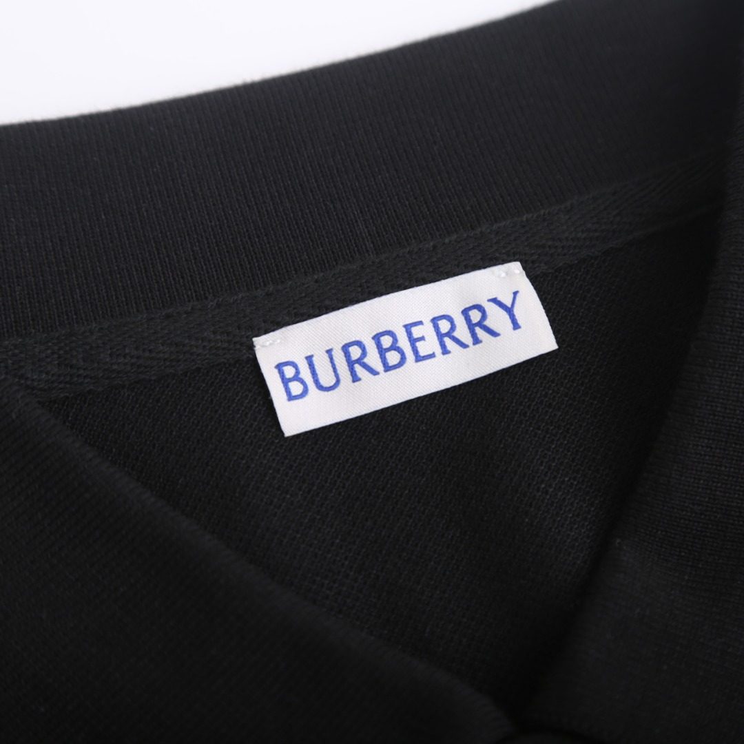 Burberry Check Collar Polo Shirt