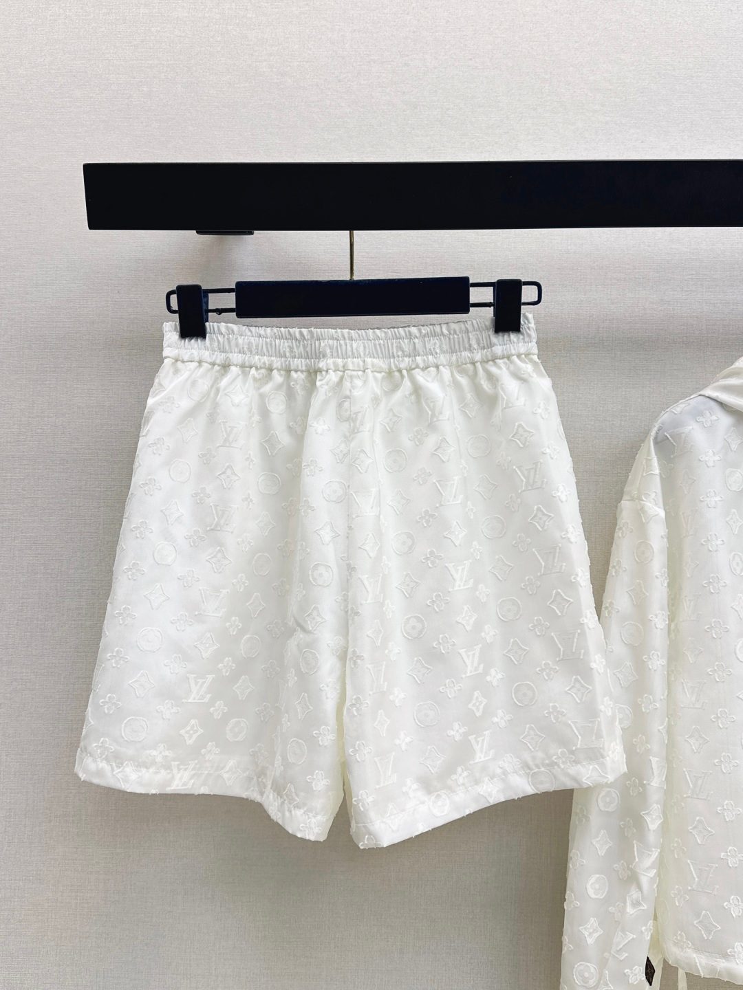 Louis Vuitton Monogram Cargo Shorts White