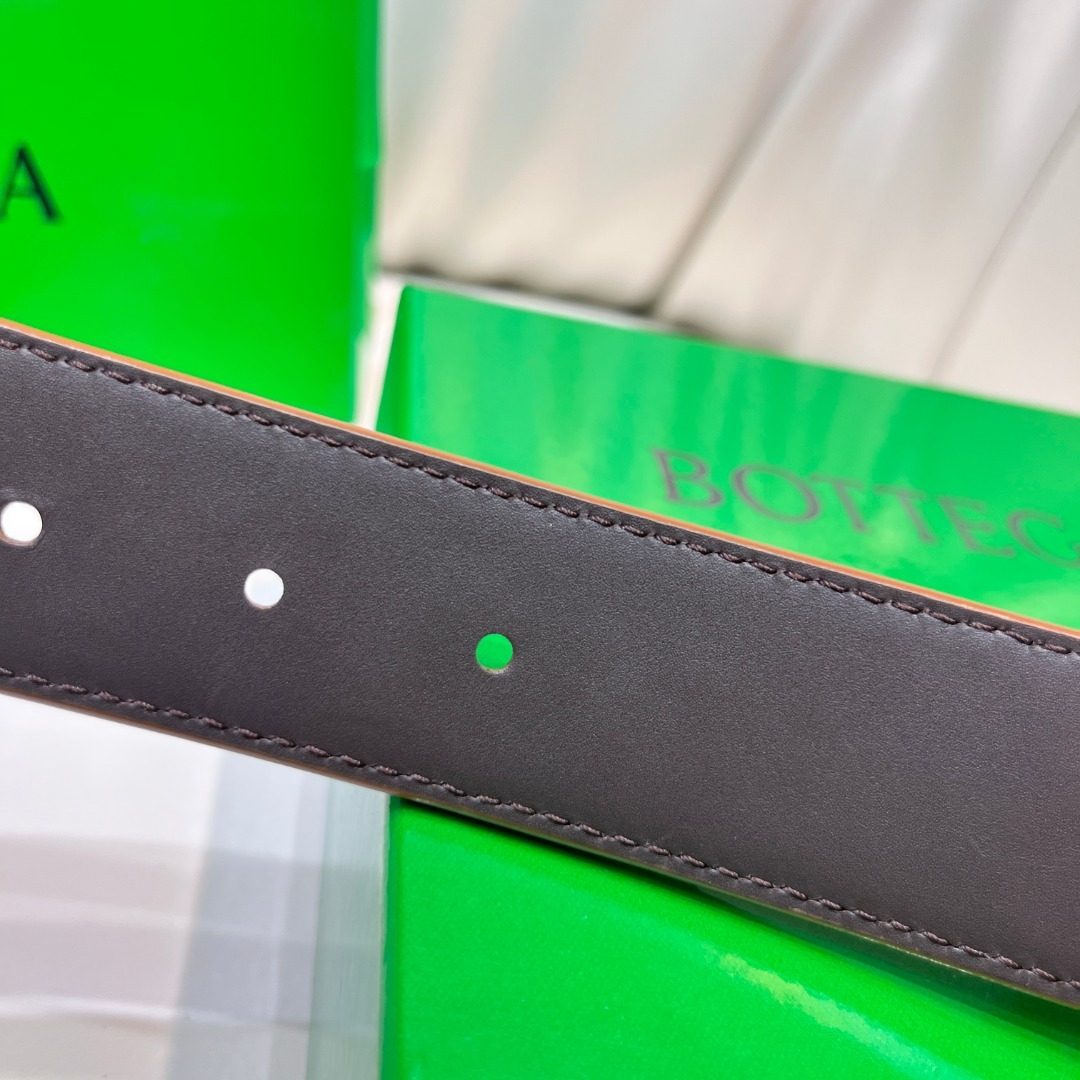 Bottega Veneta Intrecciato Leather Belt