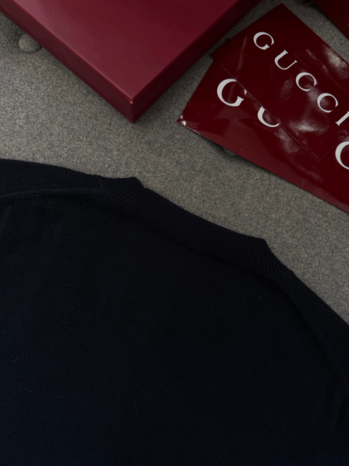 Gucci Double Breasted Wool Blazer