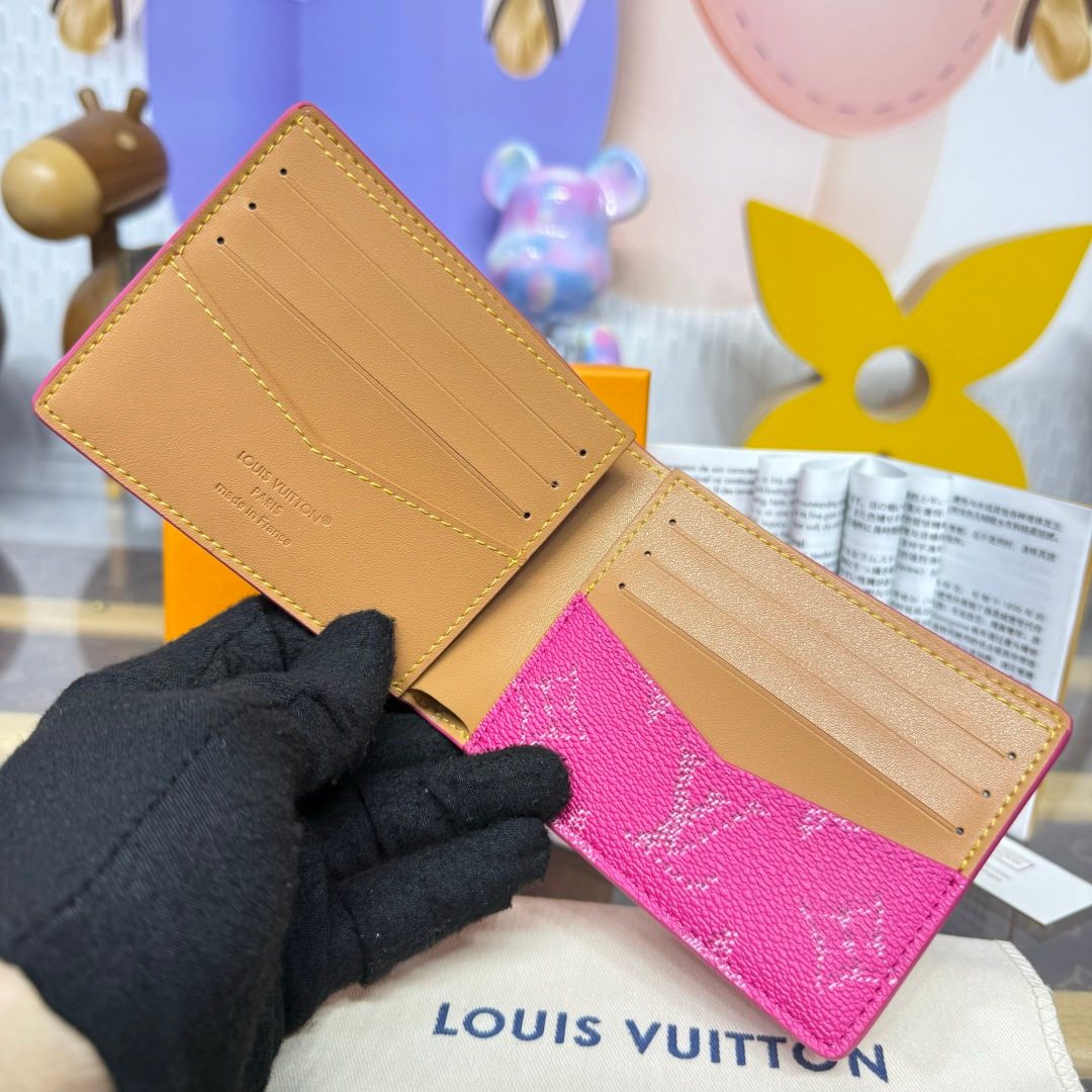 Louis Vuitton Damier Azur Canvas Bifold Wallet