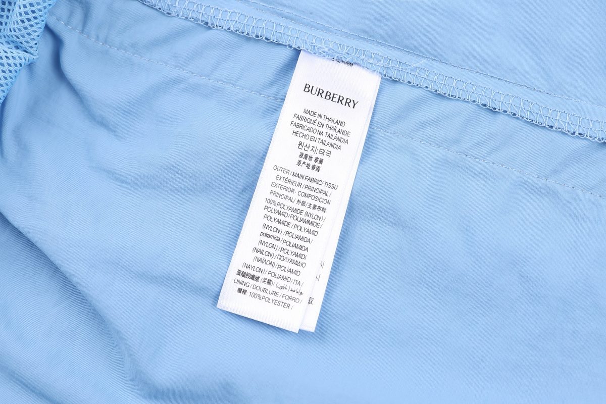 Burberry Check Stripe Swimming Shorts