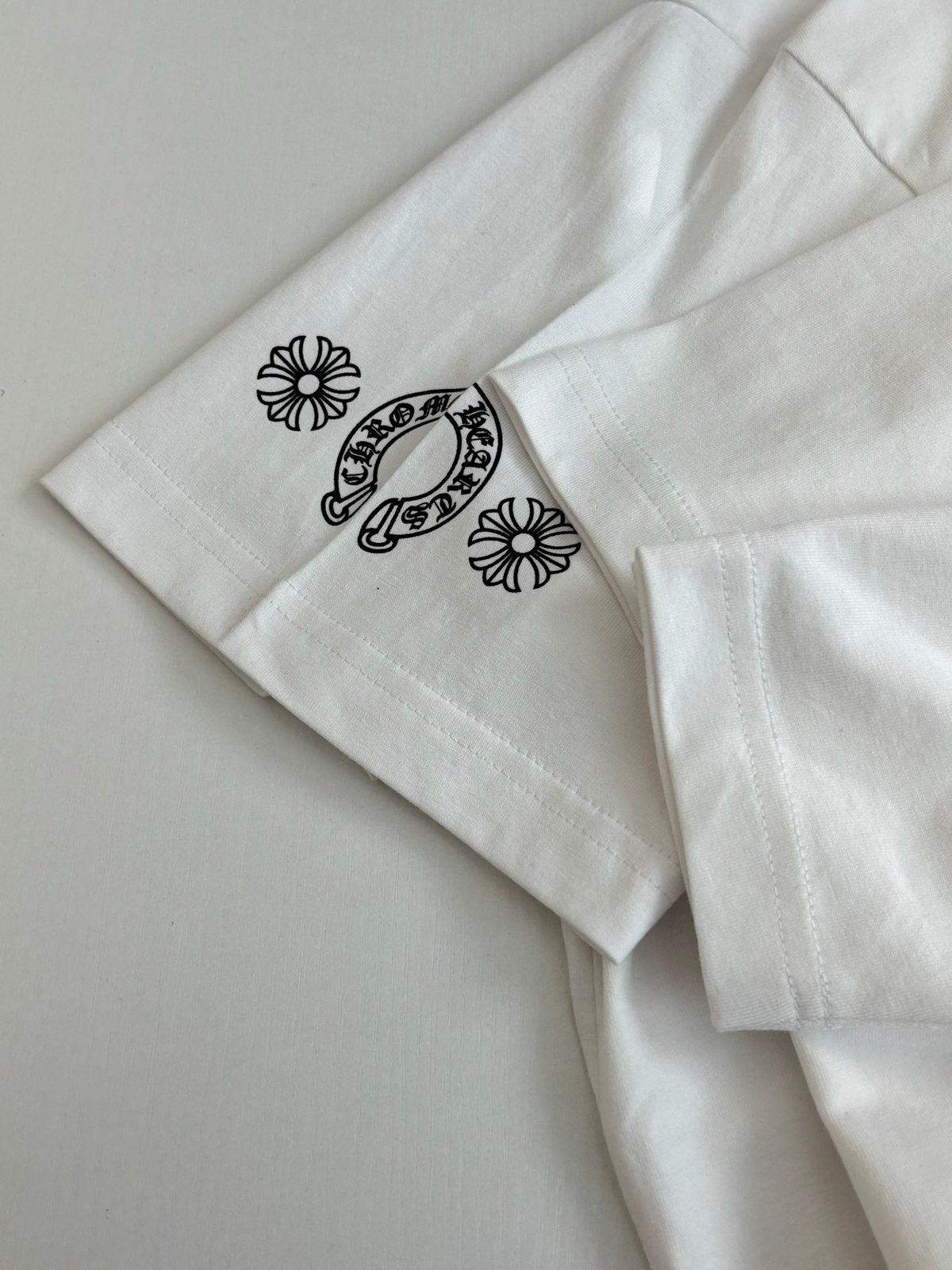Chrome Hearts White Cotton T-Shirt