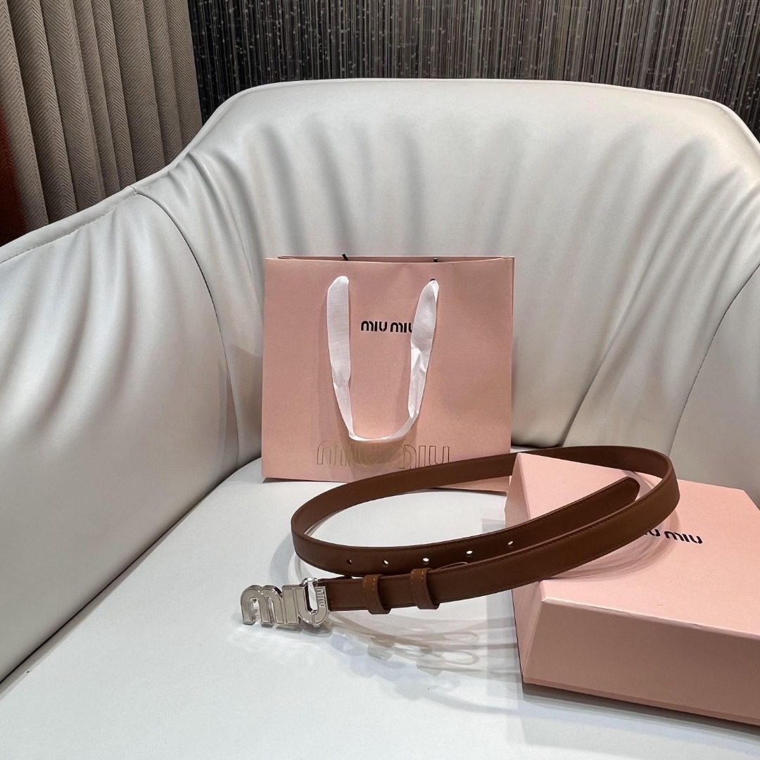 Miu Miu Leather Belt