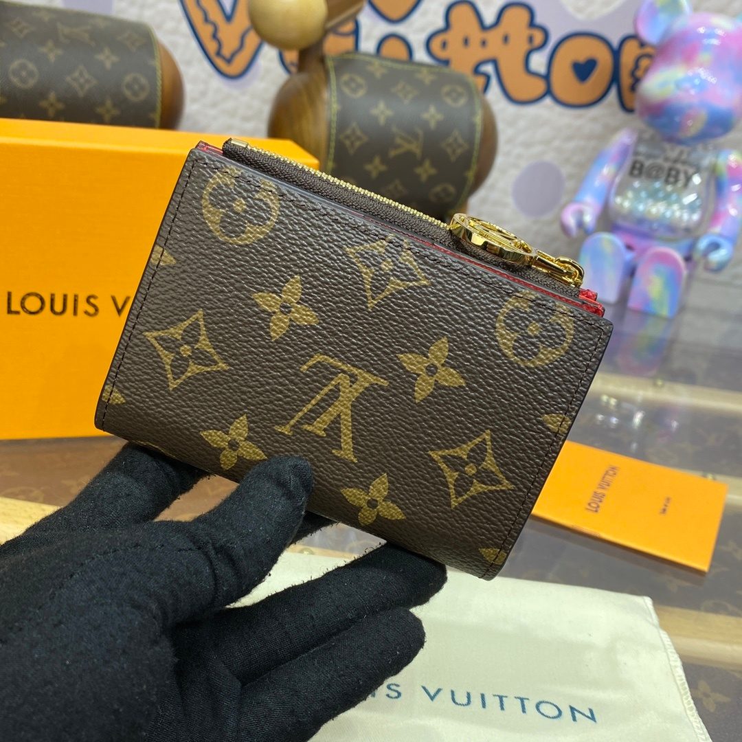 Louis Vuitton Monogram Canvas Zippy Coin Purse