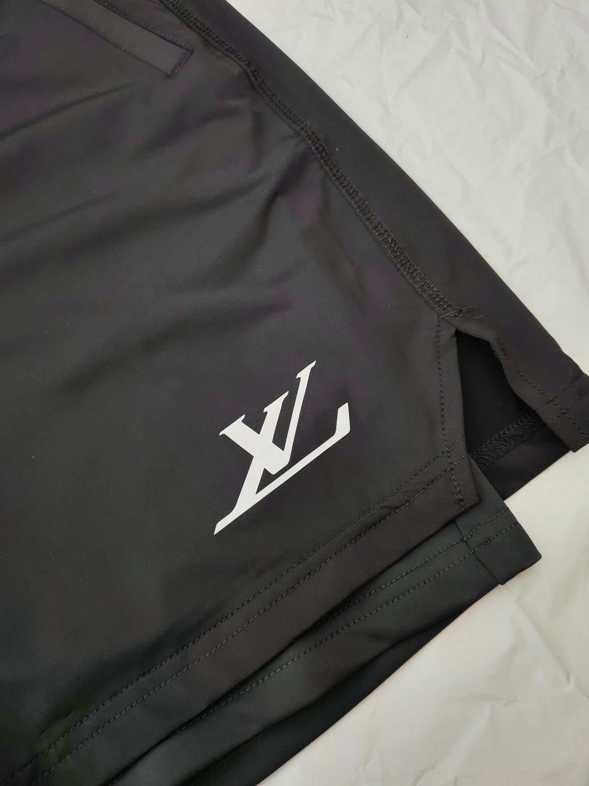 Louis Vuitton Black Nylon Shorts