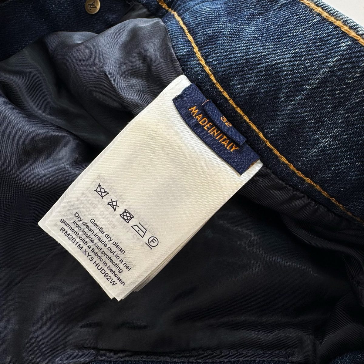Burberry Equestrian Embroidered Denim Jeans