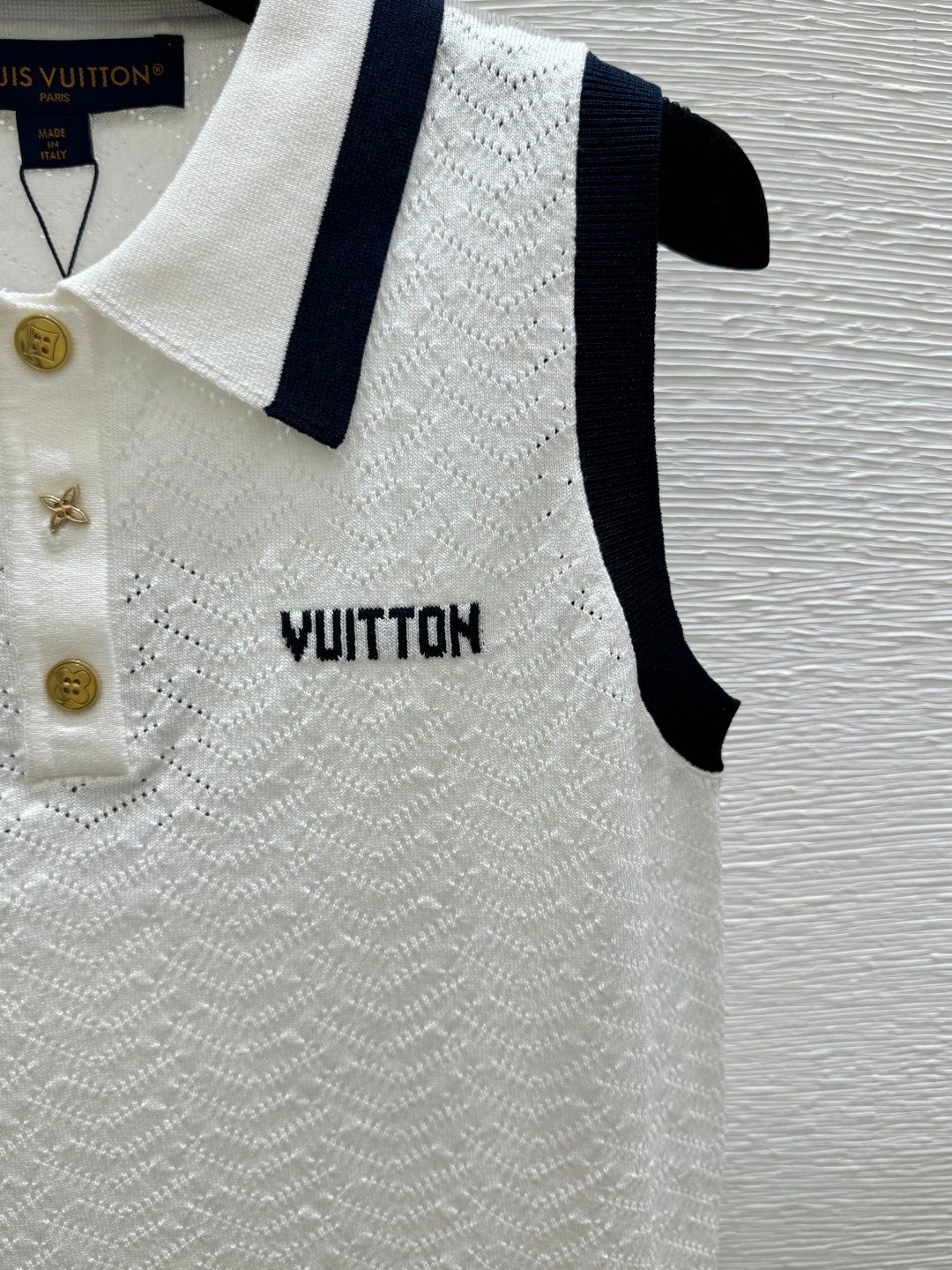 Louis Vuitton Sleeveless Polo Vest