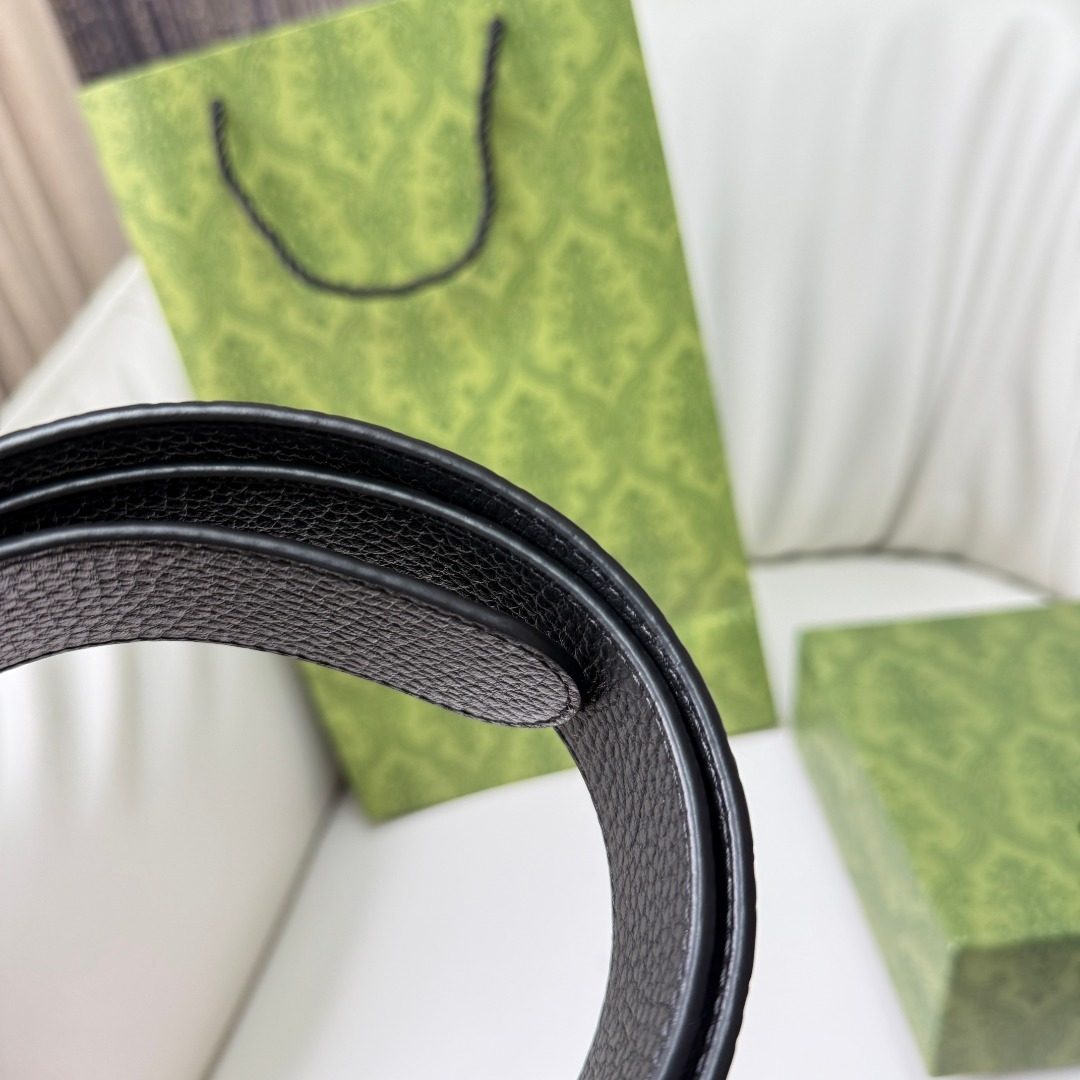 Gucci GG Marmont Leather Belt