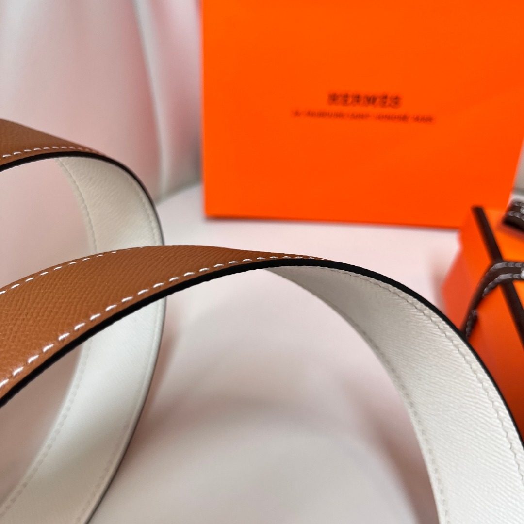 Hermès Reversible Leather Belt