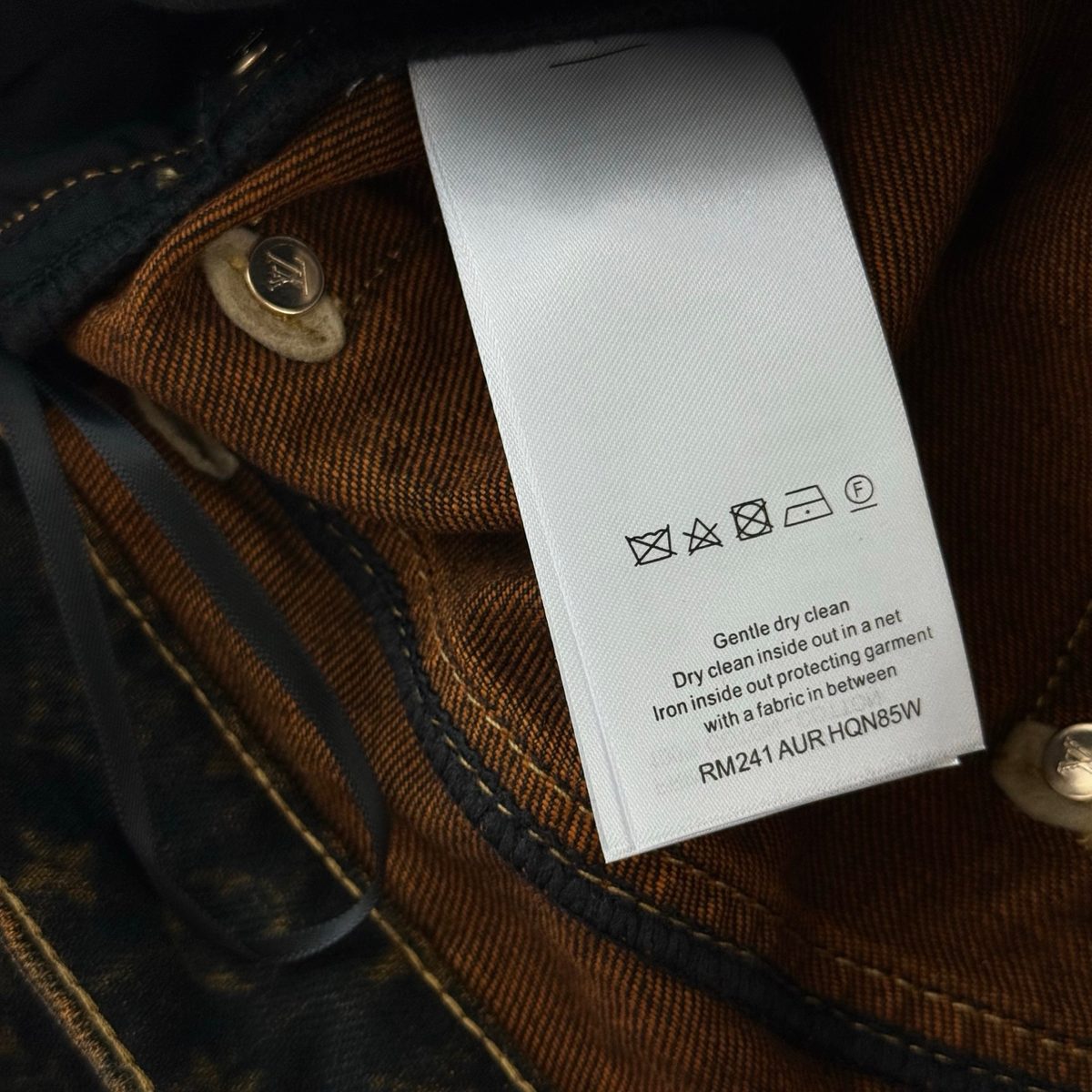 Louis Vuitton Monogram Denim Mini Skirt