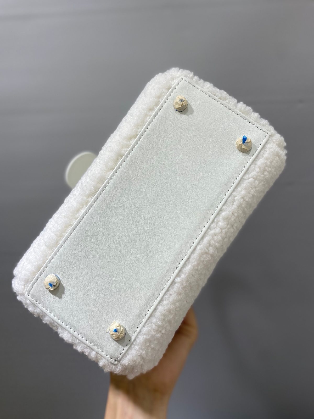 Delvaux Brillant White Leather Shoulder Bag