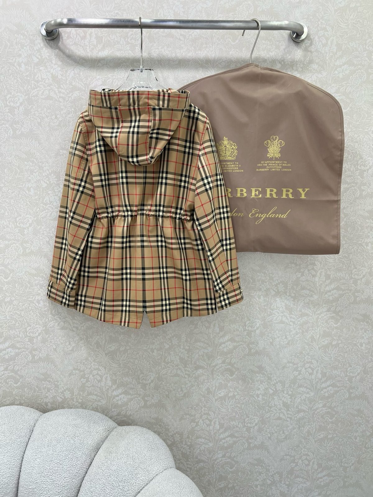 Burberry Vintage Check Hooded Jacket