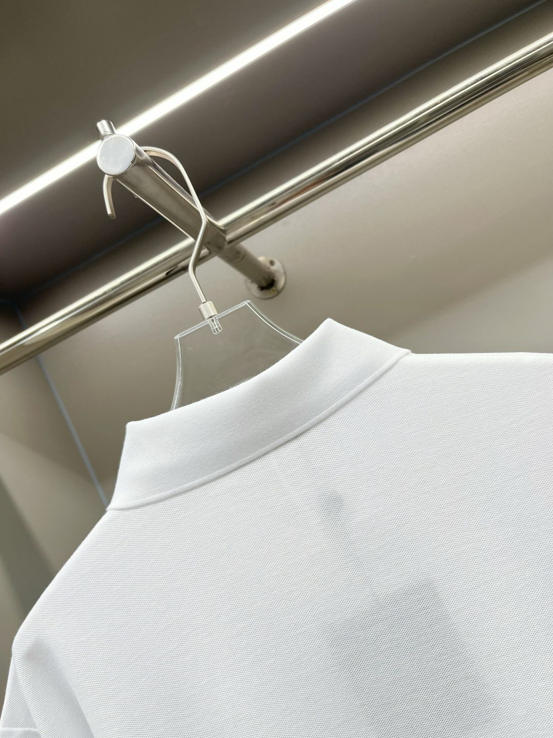 Burberry Men's White Polo Shirt