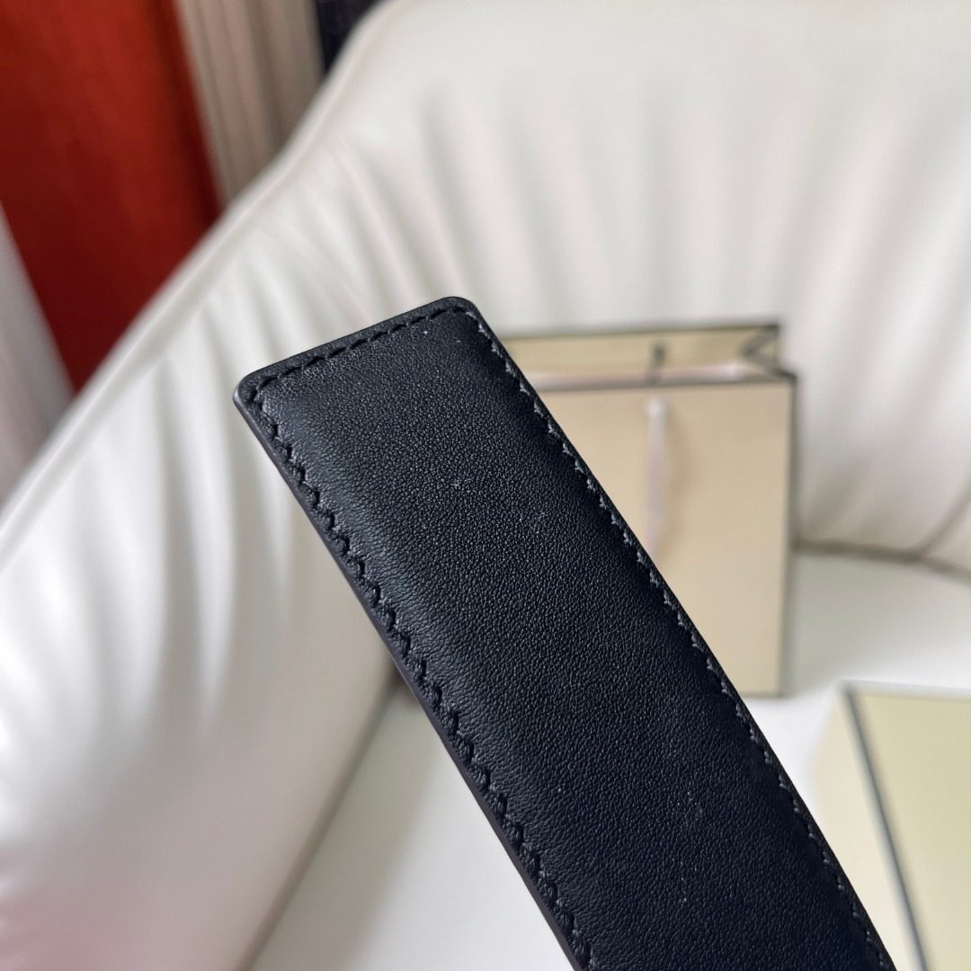 Tom Ford Leather Belt with TF Buckle