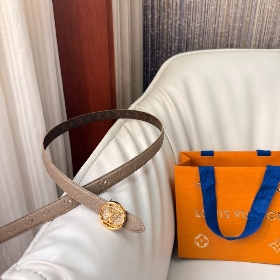 Louis Vuitton Monogram Leather Belt