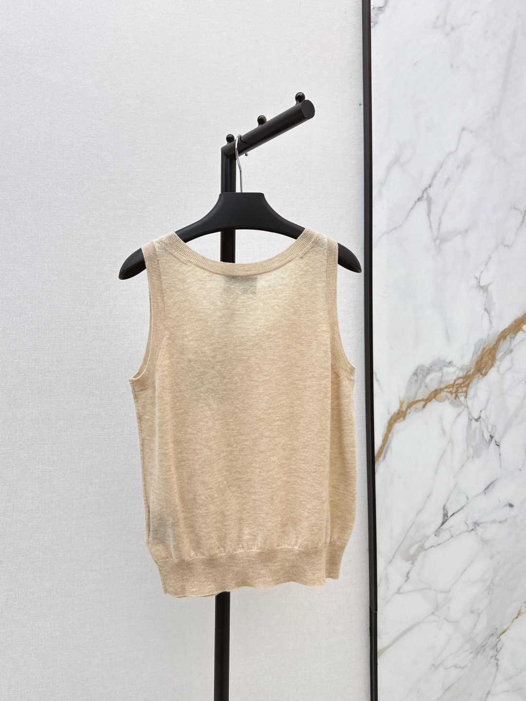 Prada Wool Blend Crewneck Tank Top